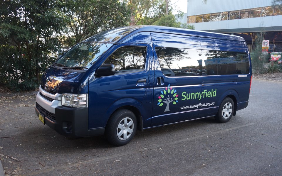 Vehicle purchased with funds raised